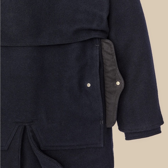 Filson LINED MACKINAW WOOL PACKER COAT with shearling collar - Picture 8 of 10